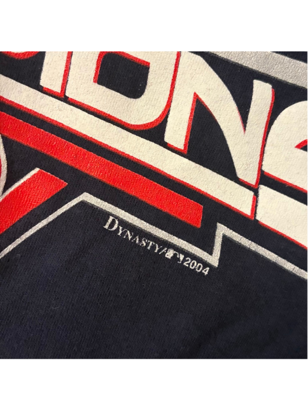 Dynasty Brand Boston Red Sox Vintage Y2K 2004 Womans Size L - Picture 4 of 4